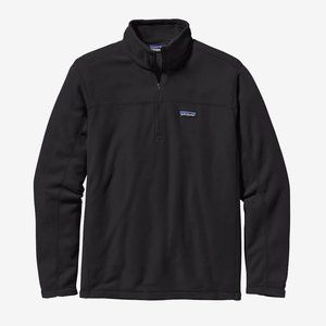Men's Patagonia Small Black Micro D Fleece Pullover